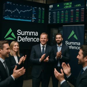 summa-defence-listautuu-porssiin-suomalainen-puolustusteknologian-nousija-tahtaa-kansainvalisille-markkinoille